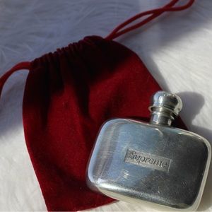 Supreme Mini Pewter Flask